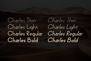 Charles - An Elegant Sans Serif Font, a Sans Serif Font by Graphiqa Studio (Thumbnail 9 of 10)