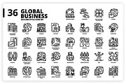 3,600 Icons x3 Styles, an Outline Icon by monkik (Thumbnail 152 of 299)