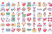 Love and Romance Vector Icons, a Solid Icon by Vector Portal (Thumbnail 2 of 6)