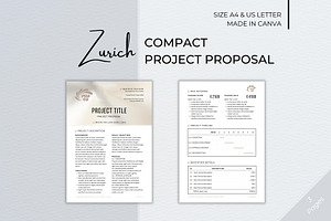 Project Proposal Canva Template