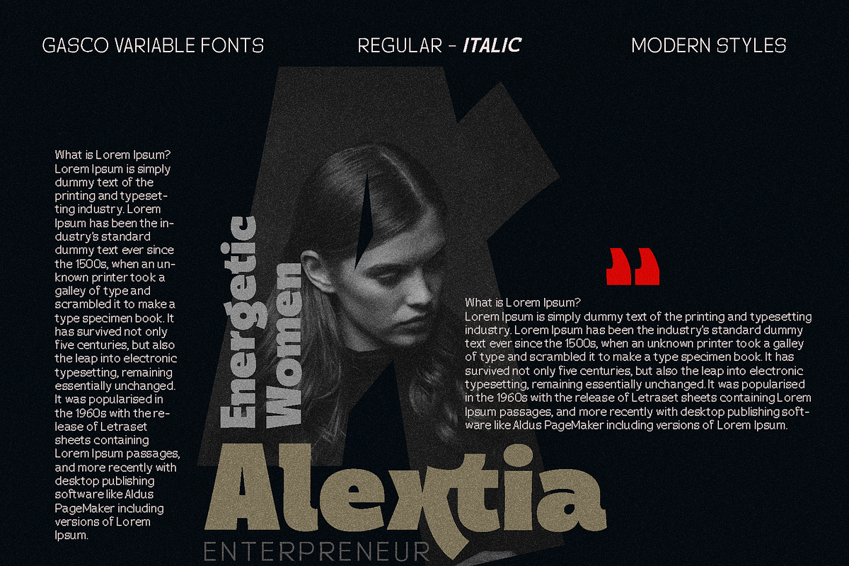 Gasco, a Sans Serif Font by joelmaker (Photo 15 of 23)