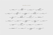 Milena Beautiful Handwritten Script, a Script Font by Typebae (Thumbnail 7 of 8)