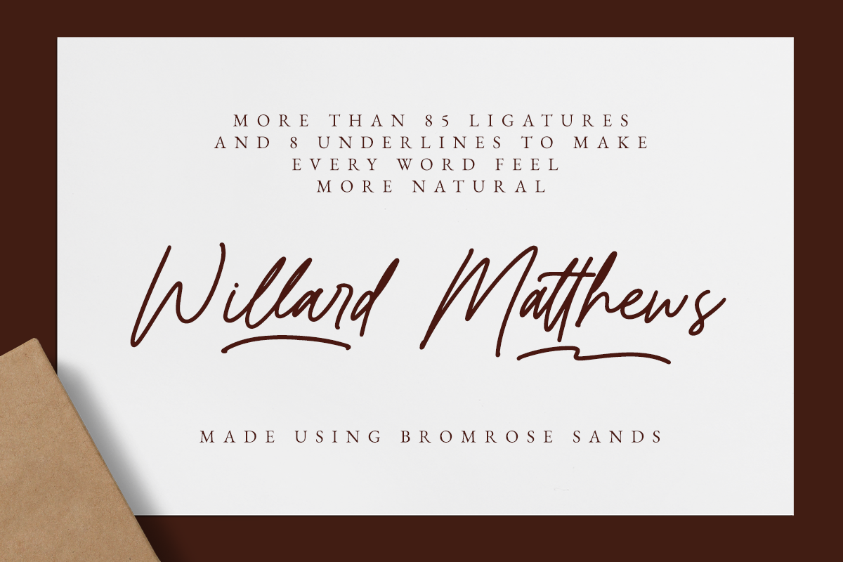 Bromrose Sands Signature preview 8