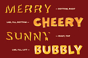Brickster Layered Display, a Symbol Font by Typehand Studio (Thumbnail 3 of 10)