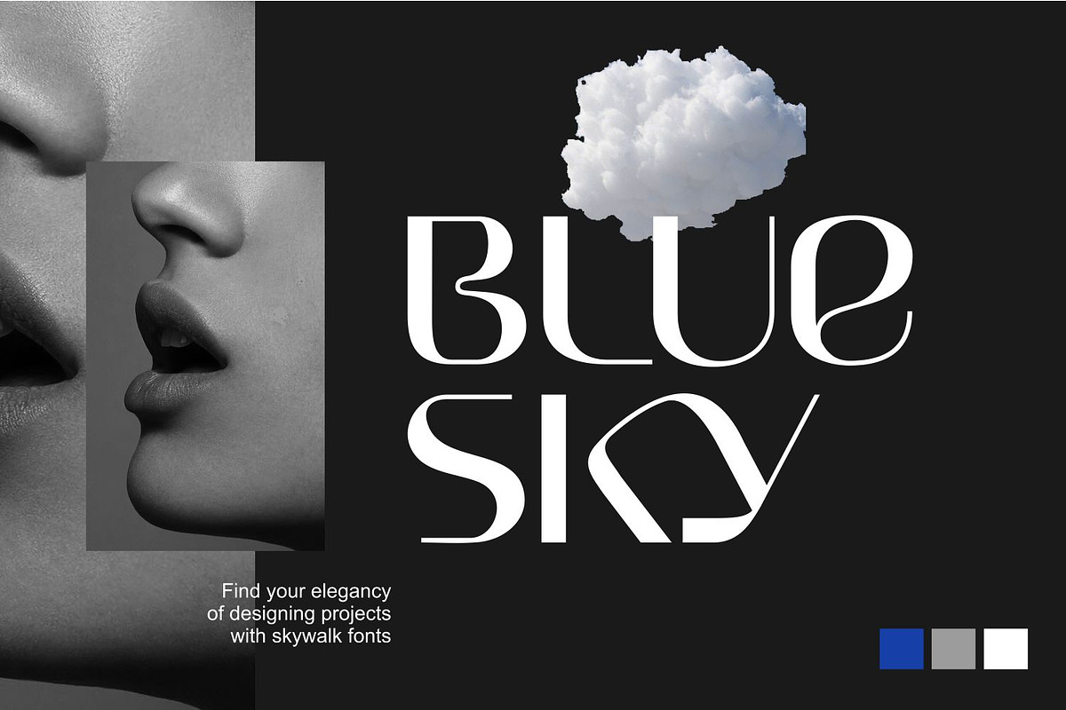 Sky Walk Sans Serif Futuristic Font, a Sans Serif Font by WhymoreArt (Photo 2 of 10)