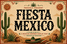 Fiesta Mexico - Mexican Display Font
