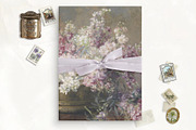 Bowl of Flowers Vellum for Invites, a Stationery Template by SilverJoyAtelier (Thumbnail 1 of 2)