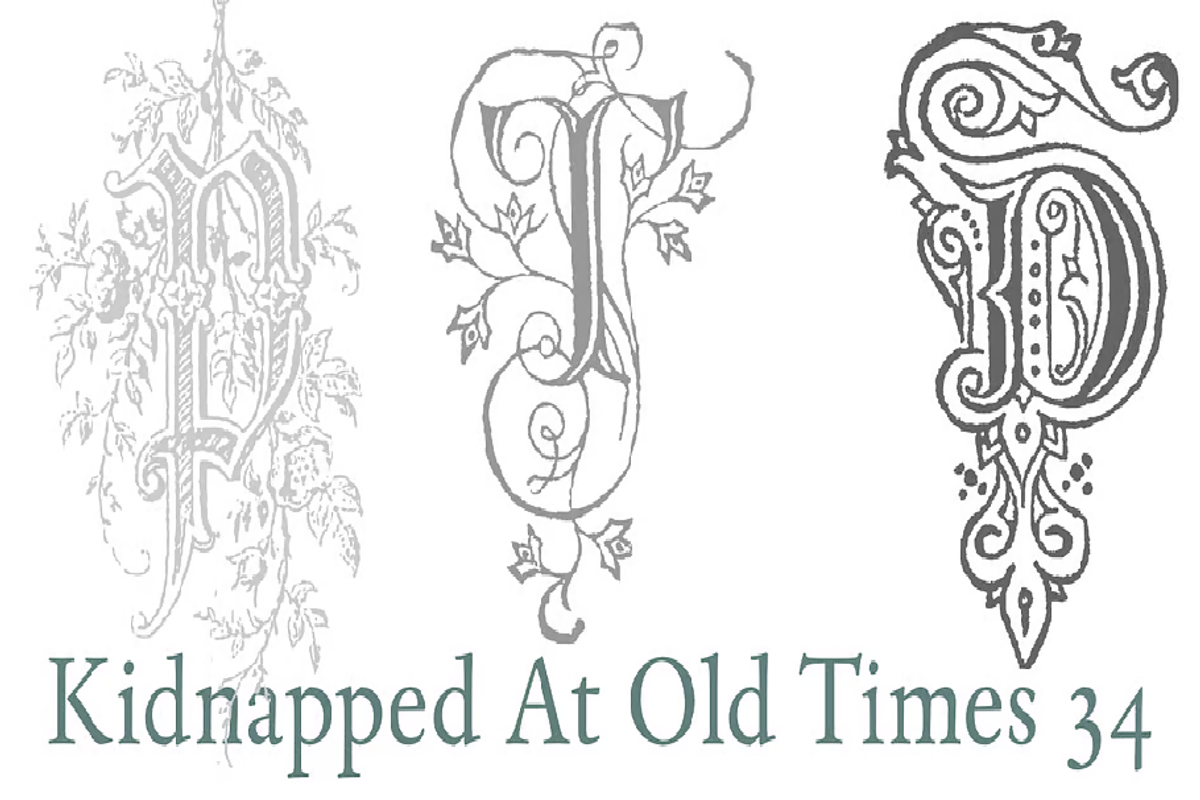 Kidnapped at Old Times SUPER PACK 43, a Blackletter Font by Intellecta Design (Photo 4 of 9)
