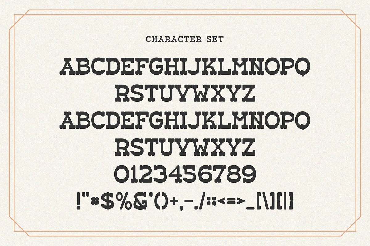 Kenza - Vintage Serif Font, a Serif Font by Aqeel_Art (Photo 7 of 8)