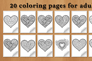 20 Adult Coloring Pages PDF Book, an Illustration by Amazin_art (Thumbnail 4 of 5)