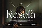 Rasefa || Vintage Serif Font, a Serif Font by Idea Studio (Thumbnail 1 of 10)