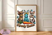 Howdy Easter Bunny PNG, an Illustration by Daily.Designs (Thumbnail 4 of 5)