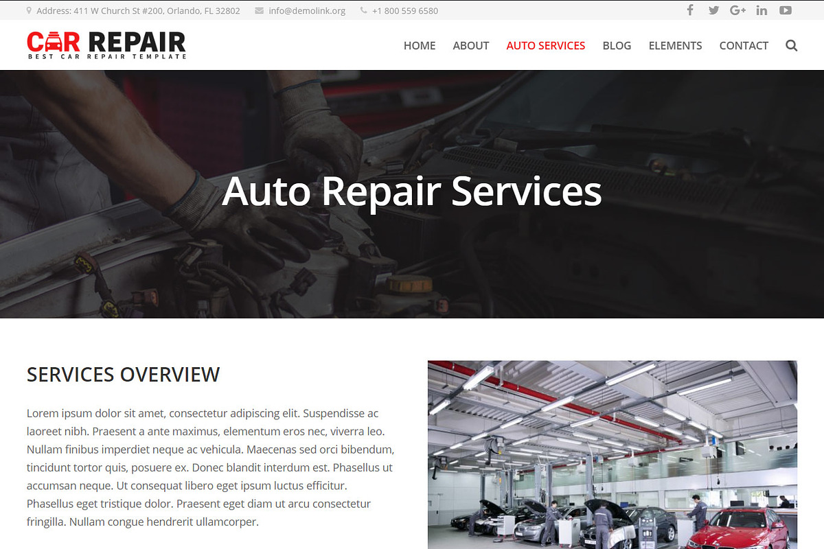 Matic - Car Repair & Business Theme, a WordPress Template by Cherry Wordpress Theme (Photo 4 of 5)