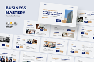 Business Mastery - Google Slides, a Presentation Template by Iqsiart Studio