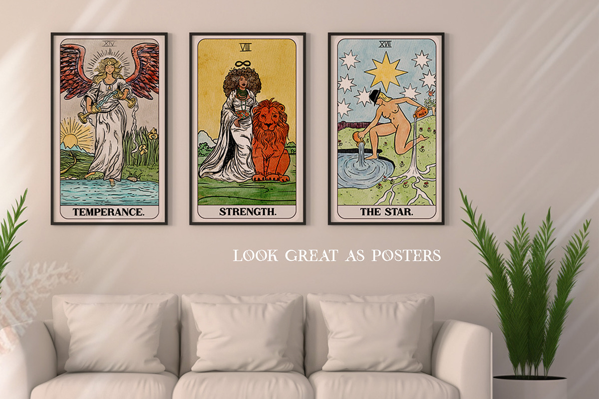Tarot Cards Major Arcana, an Illustration by Kate Galunga Artstore (Photo 7 of 9)
