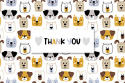 Doggy Woof. Vector dog patterns, a Pattern Graphic by ValeriiaFeeva (Thumbnail 11 of 11)