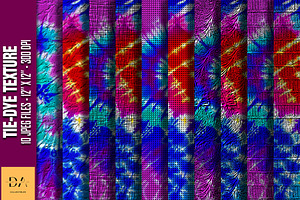 Tie-Dye Texture Digital Papers #88