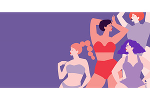 Womens of different cultures dancing