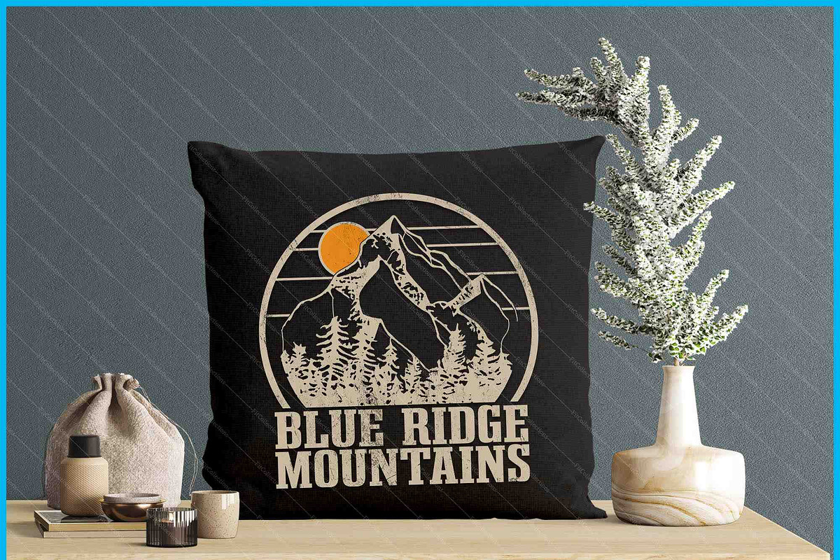 Blue Ridge Mountains USA Souvenir, a Graphic by Creativeusart (Photo 4 of 4)