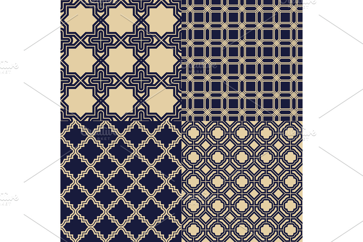 Set of geometric patterns, a Pattern Graphic by RODINA (Photo 1 of 3)