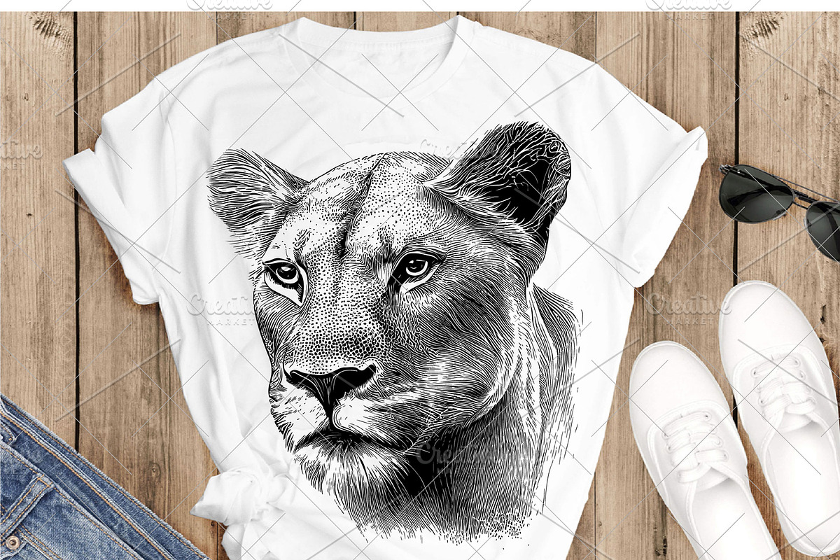 LION FAMILY set, an Animal Illustration by IPVector (Photo 8 of 13)