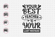 Teacher typographic quotes bundle., a Graphic by Uniquesvg99 (Thumbnail 9 of 21)