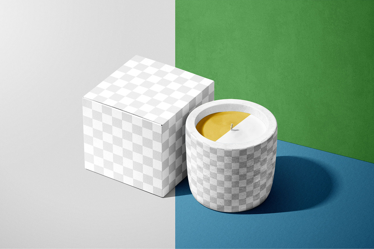 Candle Mockup Set, a Cups & Container Mockup by mockupatelier (Photo 3 of 12)
