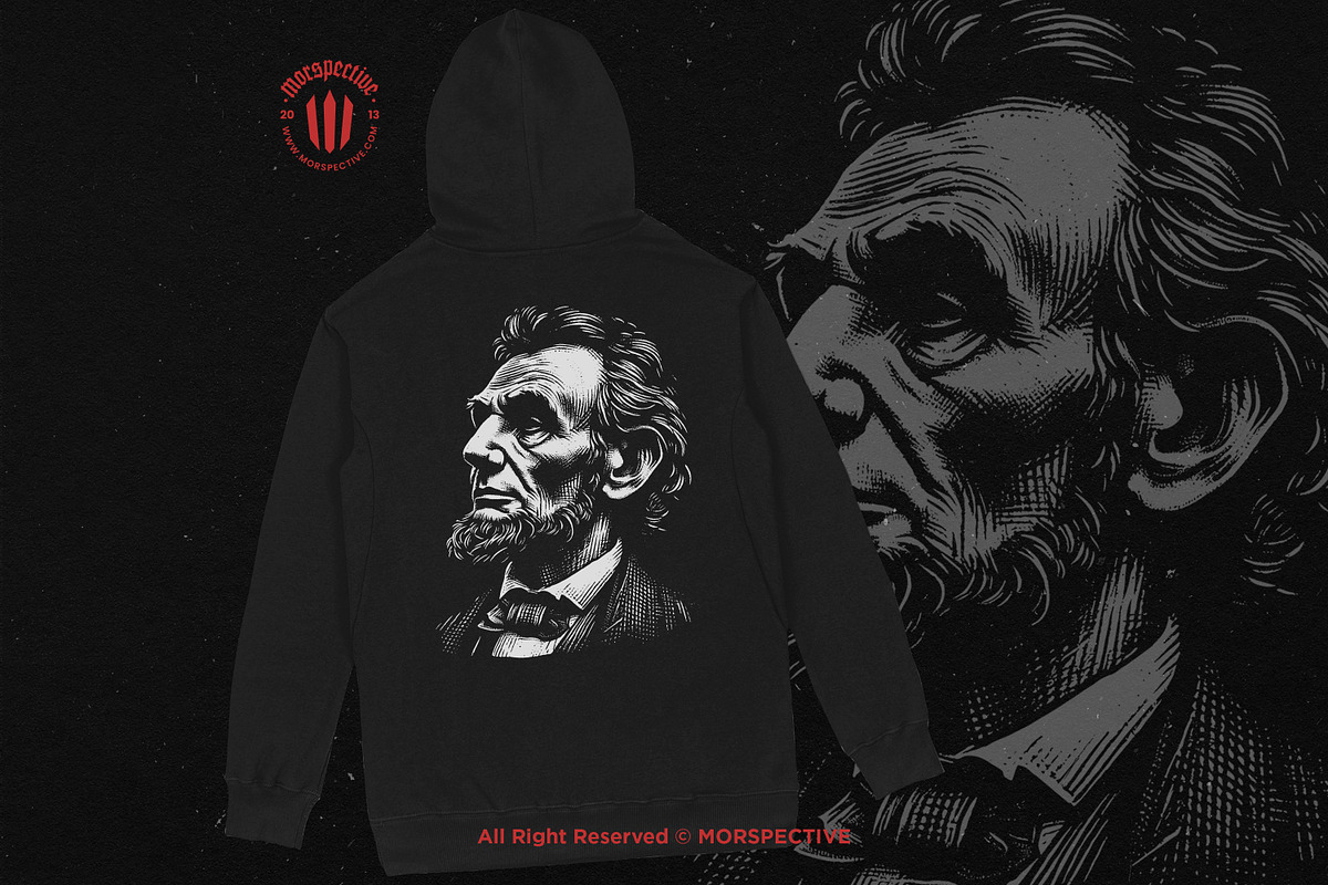10 Bundle Dark Art Lincoln Legend, an Illustration by Morspective (Photo 4 of 7)