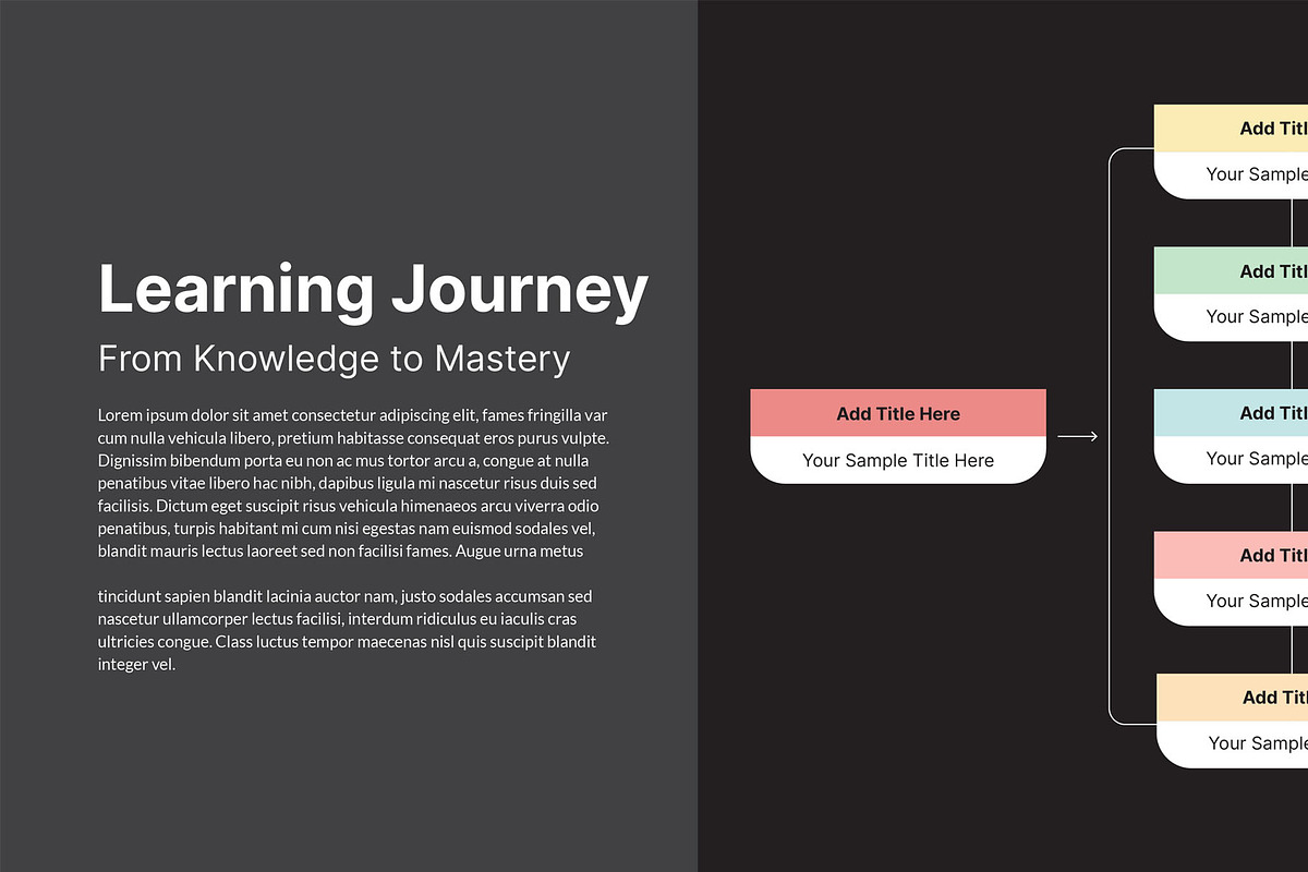 Flow Diagram Photoshop Template preview 8