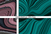 100 Liquid Marble Backgrounds Bundle, an Abstract Photo by bluevan (Thumbnail 6 of 8)