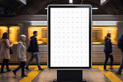 Metro Billboard Poster Mockup, an Advertising Mockup by graphypix (Thumbnail 3 of 4)