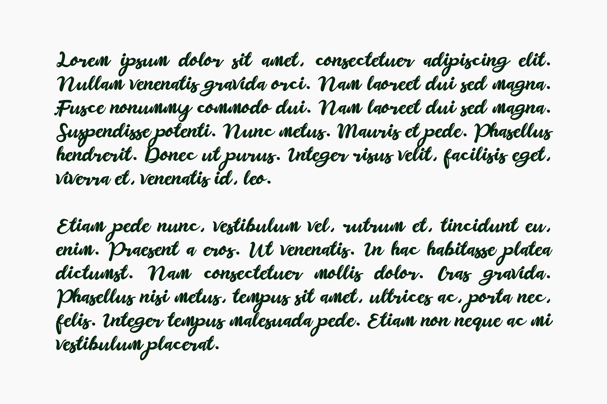 Sulmira, a Script Font by Mozyen Studio (Photo 7 of 9)
