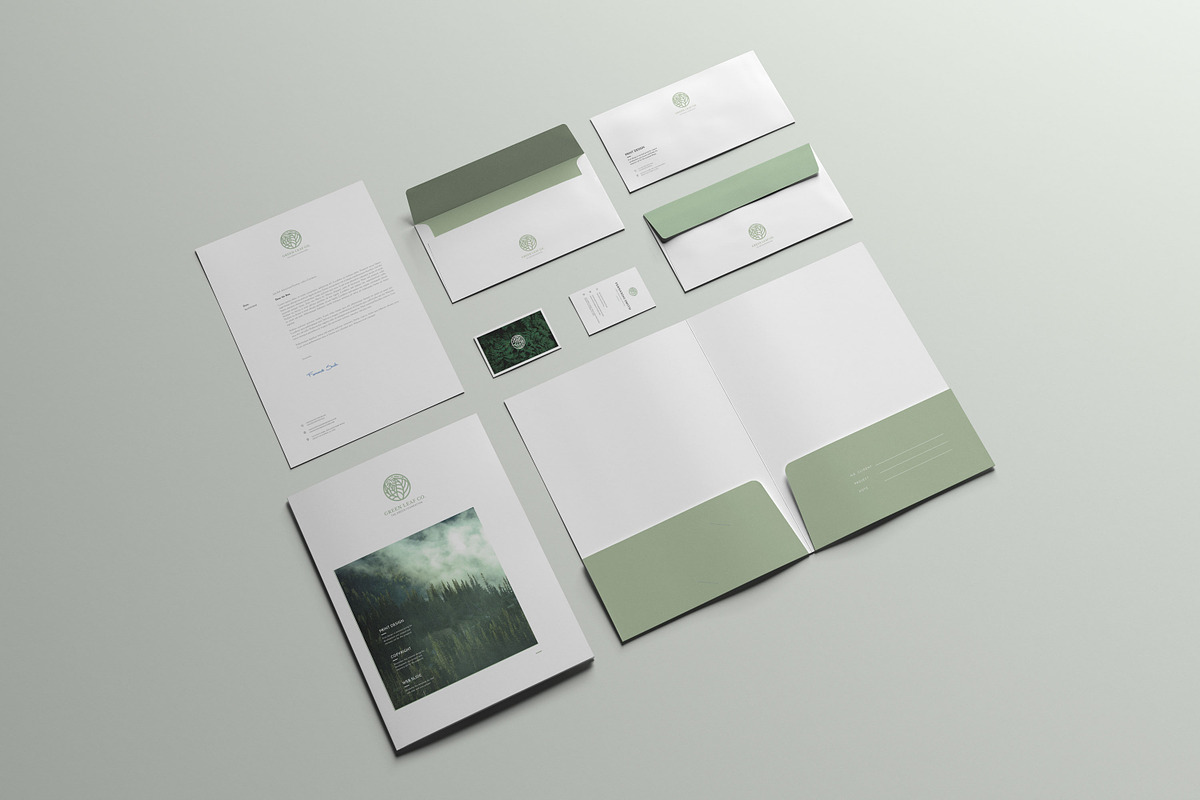 Stationery Set, a Stationery Template by UX-group (Photo 7 of 7)