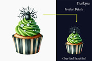 Green & White Halloween Clipart, a Graphic by designcity5 (Thumbnail 4 of 5)