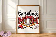 Baseball Mom PNG, an Illustration by Daily.Designs (Thumbnail 4 of 5)