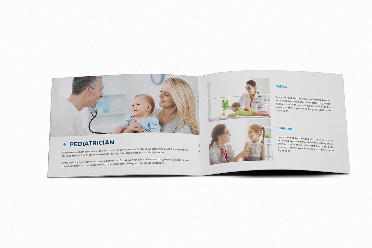 Medical & Hospital A5 Brochure, a Brochure Template by Incools Stokie (Photo 10 of 13)