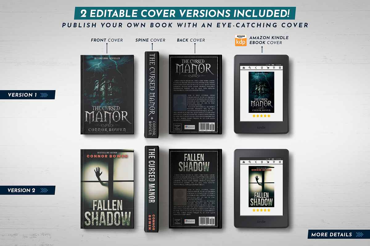 Book Cover Template 48, a Templates & Theme by Digital Goods (Photo 2 of 11)
