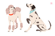 Cute dogs of different breeds set, an Animal Illustration by vik.stock (Thumbnail 5 of 11)