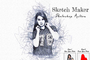 Sketch Maker Photoshop Action