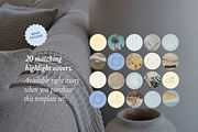 Coastal Airbnb Instagram Templates, a Social Media Template by CanvaTemplateClubCo (Thumbnail 8 of 11)
