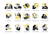 Modern business illustration set, a Person Illustration by StonePic (Thumbnail 3 of 6)