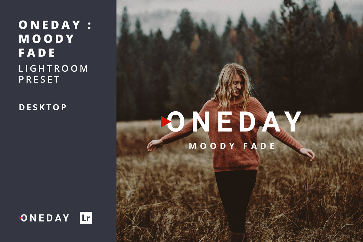Oneday : Moody Fade Lightroom preset, a Preset Add-On by Emyself Design (Photo 1 of 9)