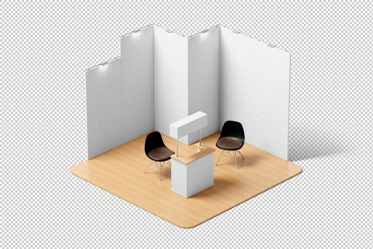 Booth Mockup, an Advertising Mockup by zpackcreative (Photo 4 of 4)