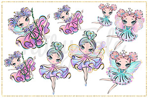 Fairy Tale Hand Drawn Clipart