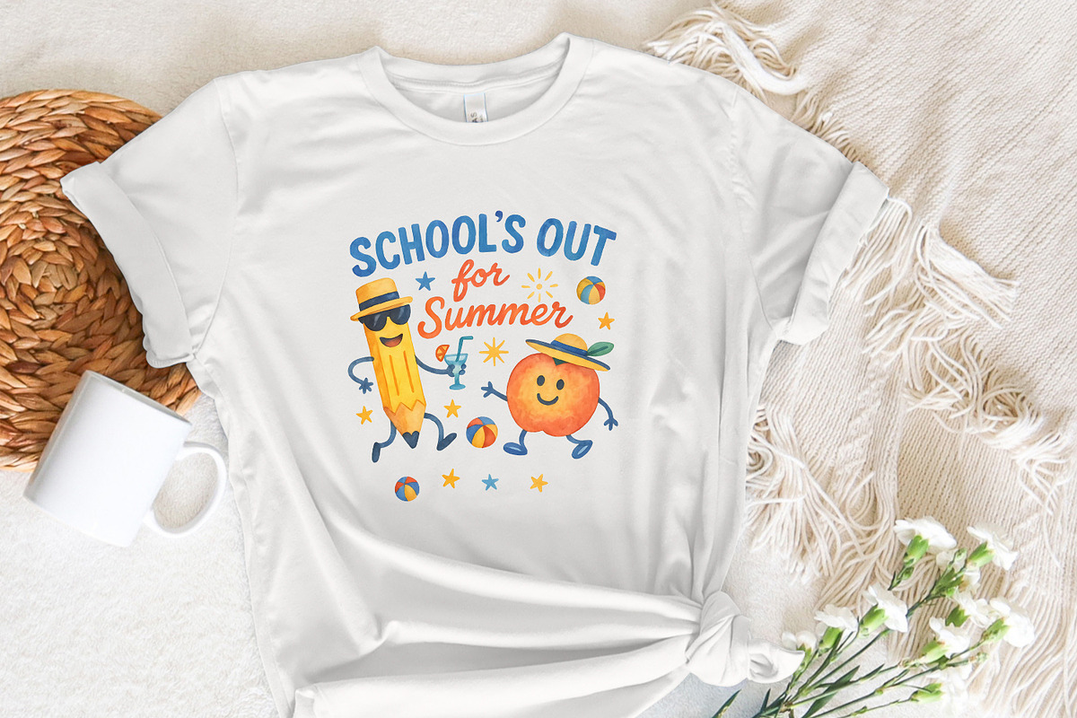 Schools Out For Summer png, an Illustration by SharpMarketplace (Photo 7 of 9)