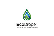 Eco Droper, a Branding & Logo Template by The Branding Fusion (Thumbnail 1 of 4)