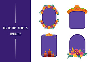 Día de los Muertos Templates