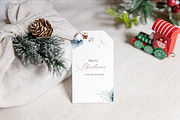 Christmas 2x3.5 Gift Tag Mockup, a Product Mockup by ILoveMockupDesign (Thumbnail 6 of 11)