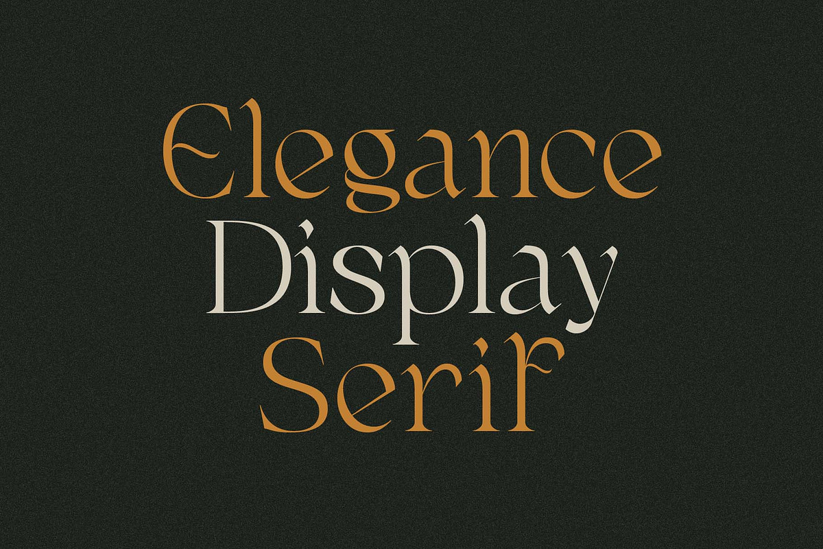 Egmond - Old Display Serif, a Serif Font by Craft Supply Co. (Photo 2 of 10)