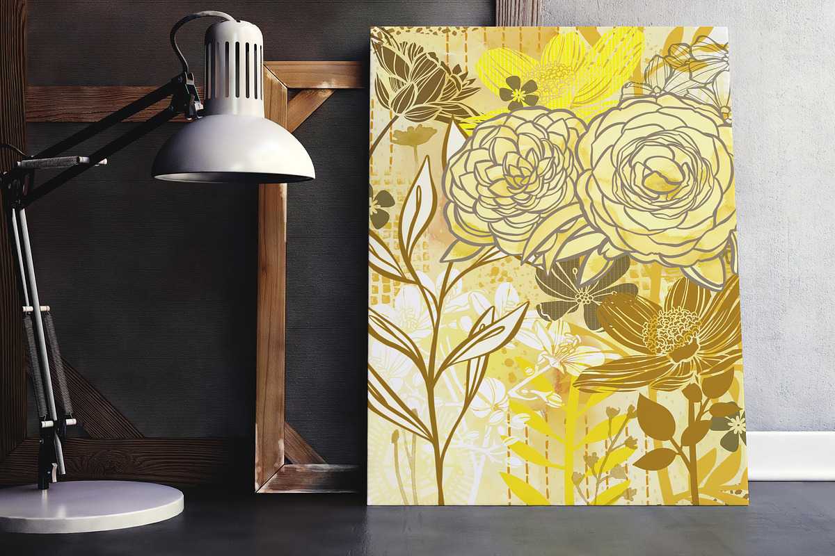 Floral Procreate Stamp Brushes 7, a Brushes & More by DeloresArt (Photo 8 of 12)